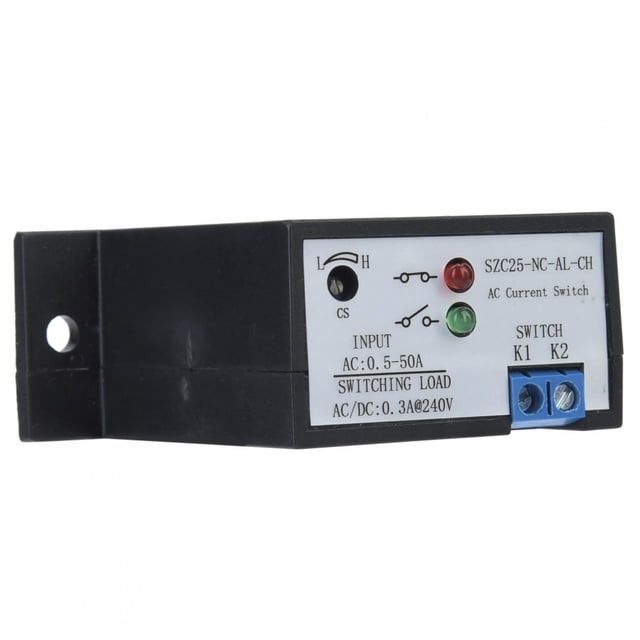 AC 05-50A SZC25-NC-AL-CH Normally Close Current Sensing ABS Self-Extinguishing for Automated Industrial Equipment Store Monitoring ANGGREK Otros