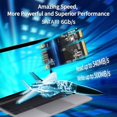 thumbnail image 3 of SSD SATA mSATA 256 Go Dogfish Disque Dur Interne Haute Performance pour Ordinateur de Bureau Portable SATA III 6Gb/s, 3 of 5