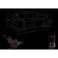 thumbnail image 5 of Dark Gray Italian Leather Power Sofa with Reclining Feature / Suitable for Reading Corners, 5 of 5