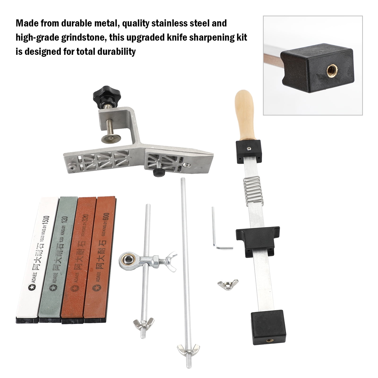Professional Edge Knife Sharpening Fixangle Sharpener System with 4