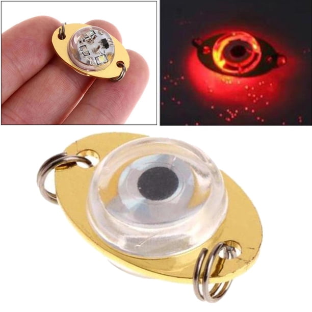 Deep Drop Pesca Luz Impermeable 660yds Profundidad Calamar Flasher rojo Sharpla Luz de pesca de caída profunda