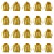 thumbnail image 1 of Uxcell 20 Paquete de Bolsas de Satén con Cuerdas 4 x 6" Dorado, 1 of 7
