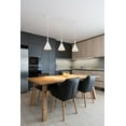thumbnail image 4 of 60/7137-Nuvo Lighting-Lightcap-1 Light Small Pendant in Mid-Century Modern Style-7.75 Inches Wide by 12.5 Inches High-Matte White Finish, 4 of 7