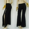 thumbnail image 2 of Trajes de danza del vientre con aberturas laterales y pantalones de encaje para bailar, 2 of 9