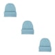 thumbnail image 2 of Gorro de punto Qarigey Beanie Hat Skullcap ajustable Color caramelo Hilo térmico A prueba de viento Azul, 2 of 6