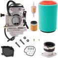 thumbnail image 1 of Carburador YFM250 Reemplazo # 4XE-14140-13-00 Se adapta a 1999 2000 2001 2002 2003 2004 Yamaha Bear Tracker 250 Yfm250X Yfm250Xh Yfm250XM y más ATV Carb, 1 of 1