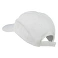 thumbnail image 3 of Number 1 Mom Embroidered Washed Cap - White OSFM, 3 of 5