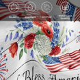 thumbnail image 6 of 250th Anniversary Cloth Napkins, Independence Day Floral Wooden Washable and Reusable Dinner Napkins Set of 6, Table Napkin for Kitchen Party Birthday Wedding Hotel Housewarming 20"x20", 6 of 9