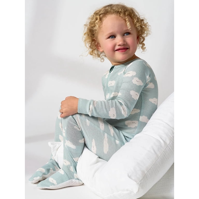 Gerber Baby and Toddler Footed Unionsuits, 4-Pack photo 4