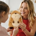 thumbnail image 3 of Cute Beaver Plush Toy, 25cm/9.8in Soft Stuffed Animal with High-Quality Plush Fabric and Eco-Friendly PP Cotton, Ideal Birthday & Christmas Gift for Friends, Family, B, 3 of 6