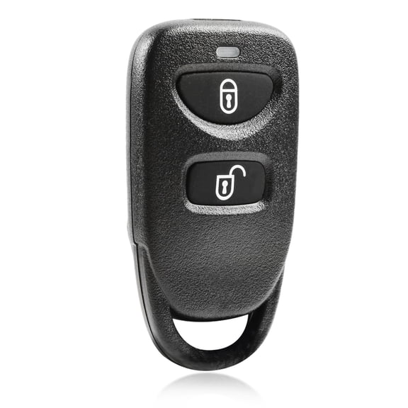 Key Fob Remote 2-Button Replacement for 2005-2011 Kia Rio Hyundai Accent Santa Fe (PLNHM-T002)
