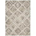 thumbnail image 2 of SAFAVIEH Wyndham Ernestine Geometric Diamonds Wool Area Rug, Grey/Taupe, 5' x 8', 2 of 7