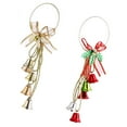 thumbnail image 4 of 2 Pcs Christmas Hanging Bells Jingle Bell Adornment Christmas Tree Decorations, 4 of 9