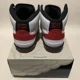 thumbnail image 4 of Ni - ke Air Jordan 2 Retro OG Chicago Men Size 9 New DX2454-106 White Varsity Red (2022), 4 of 5