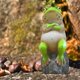 thumbnail image 4 of Estatua de animal en miniatura de resina de estatuilla de rana pícara Zulema Estatua de rana, 4 of 8