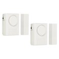 thumbnail image 1 of Unique Bargains Door Alarm Sensor, 2 Pack 125dB Mini Door Window Open Alarm Sensor, White, 1 of 6