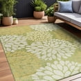 thumbnail image 3 of Beverly Rug Indoor/Outdoor Area Rugs,Modern Floral Patio Porch Garden Carpet, Green, 10'x14', 3 of 9
