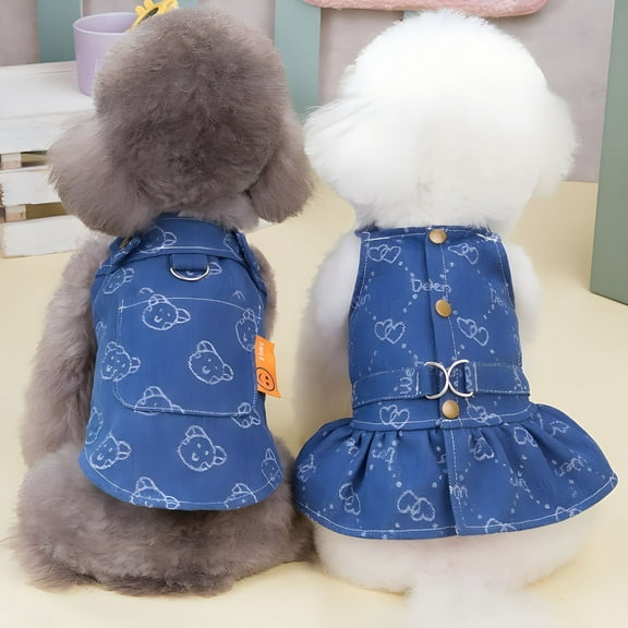 Adorable Pet Clothes for Cats & Small Dogs - Charming Spring & Autumn Wear