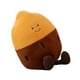 thumbnail image 5 of Planta de peluche rellena de almohada, lindo juguete suave creativo, decoración Kawaii para Batata marrón, 5 of 9
