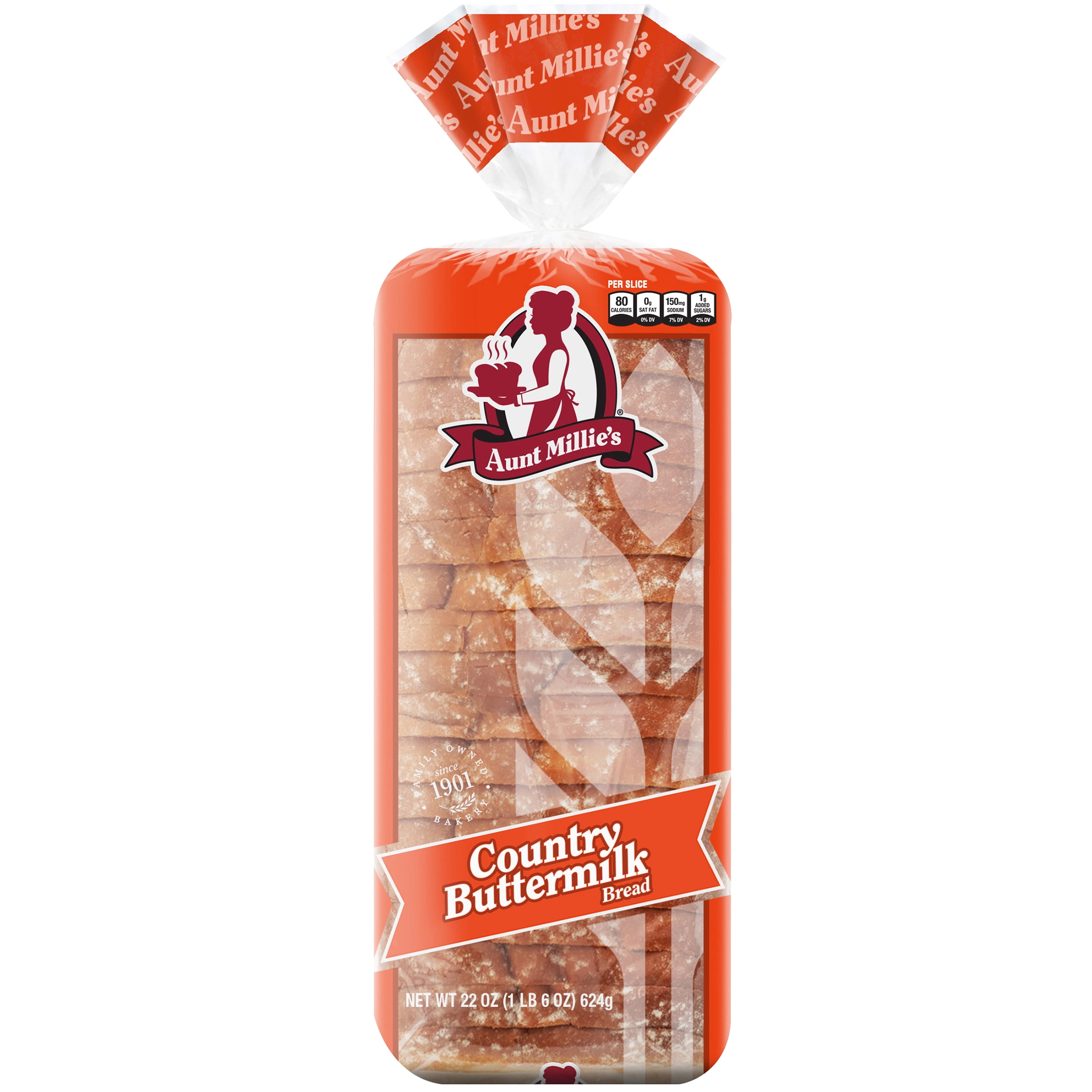 Aunt Millie's Country Buttermilk White Bread, 22 oz.