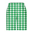 thumbnail image 5 of Maean Men Plaid Shorts Big and Tall Elastic Waist Shorts Swimwear Bathing Beach Vacation Shorts with Pockets, 5 of 5