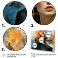 thumbnail image 3 of Designart "Jazz Musician African American Influence II" People Wall Art - Global Red African American Art Living Room Canvas Art, 3 of 4