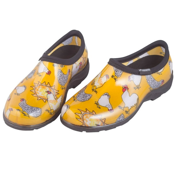 Sloggers Sloggers Women's Waterproof Chicken Print Comfort Shoes