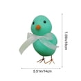 thumbnail image 3 of Easter Decor Plush Chicks with Bows for Spring Home Table, Yard, Party Desk Decorations, 3 of 6