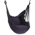 thumbnail image 1 of SELLCLUB Hammock Chair Swing for Indoor Outdoor Large Hanging Rope Seat with 2 Pillows & Storage Bag, 550 Lbs, 1 of 6