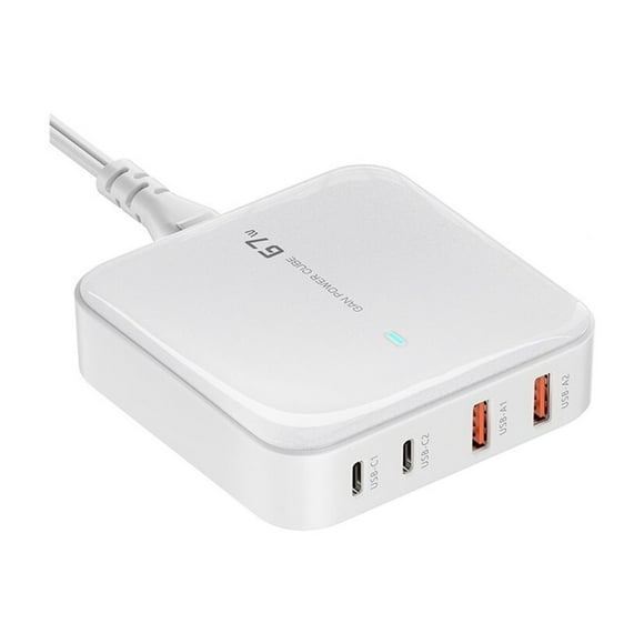 Charger Charging Station Multi Port 67W GaN USB Charger Desktop Type C PD QC Quick Charge ,Ultra Powerful