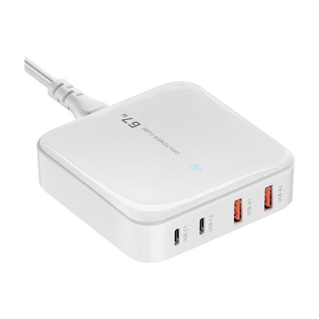 Charger Charging Station Multi Port 67W USB Charger Desktop Type C PD QC Quick Charge ,Portable Station
