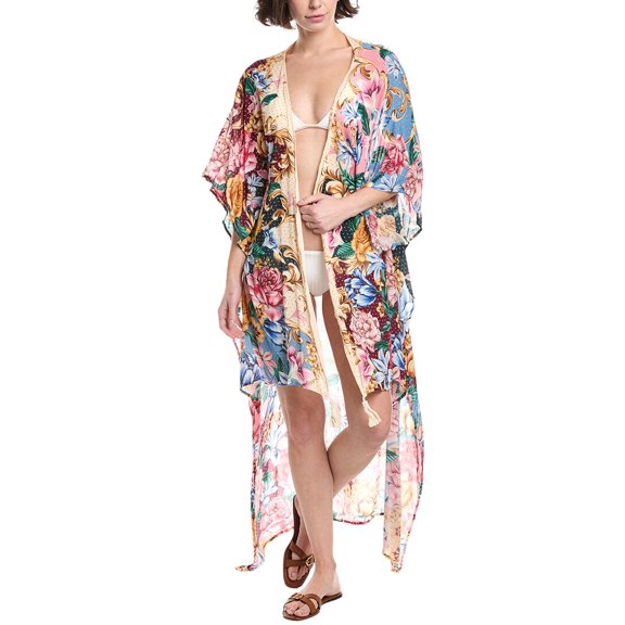 Agua Bendita womens  Dara Blush Robe, u, Tan