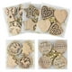 thumbnail image 2 of caja de copos de nieve navideños huecos creativos, colgantes de ángel de madera, adornos para árbol de Navidad, decoración navideña, regalo para niños, 2 of 5