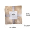 thumbnail image 3 of Fleece Throw Blankets, Hwkond Throw Blanket For Couch, Fuzzy Soft Cozy Blanket,Khaki,120x200cm, 3 of 3