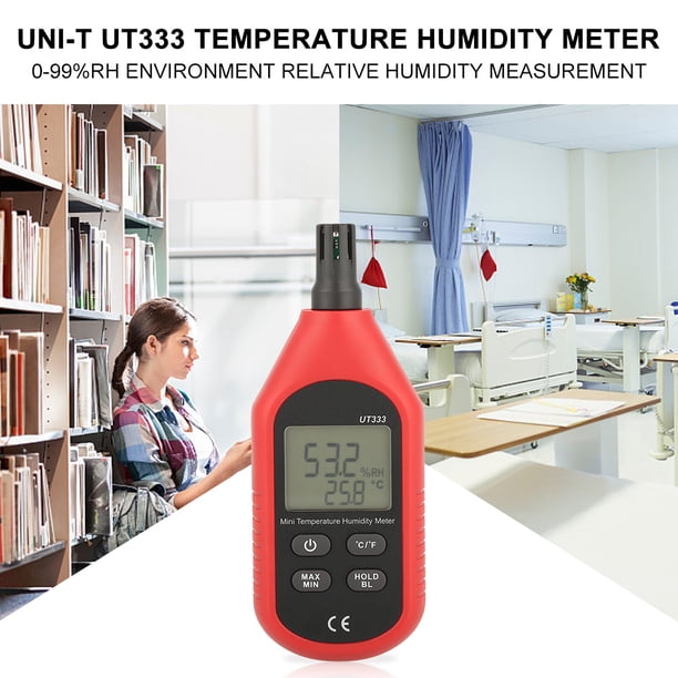 Mini termómetro LCD Uni T UT333 Temperatura del aire digital y ANGGREK Otros