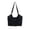 Black, variant on ToyKingdee Genuine Leather Cowhide Women'S Shoulder Bag, Suede Frosted Finish, Large Capacity Tote Travel Underarm Hobo Bag