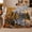 Birch Shore, variant on Autumn Duck Hunting Cabin Lodge Still Life Nostalgic, Peaceful Mountain Lake Scene, Warm Flannel Blanket for Cabin and Lodge, Outdoor Lovers Thanksgiving Gift, Rustic Home Decor