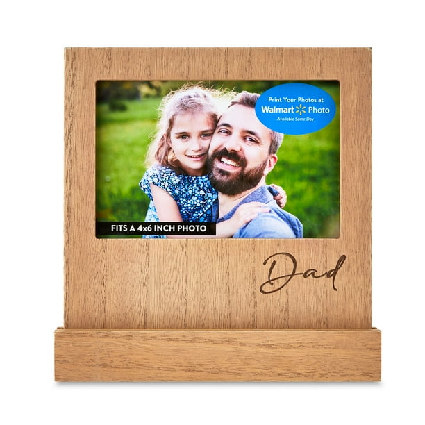 Father's Day 4" x 6" Brown Dad Picture Frame Way to Celebrate