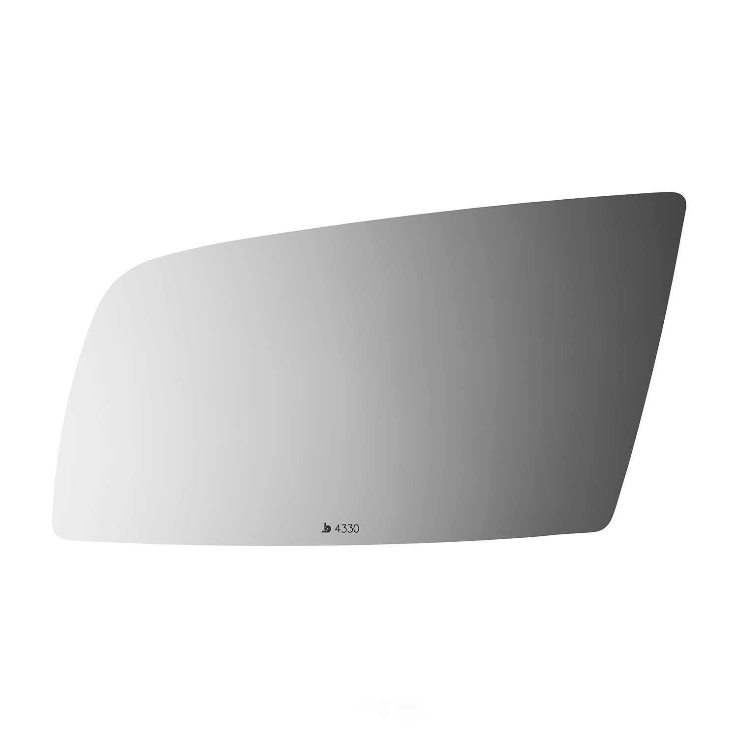 Burco Side View Mirror Replacement Glass - Clear Glass - 4330