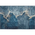 thumbnail image 2 of Addison Rugs Mayfield Premium Machine Washable Transitional Abstract Navy Rectangle Rug, 1'8" x 2'6", 2 of 6