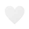 thumbnail image 1 of Llavero de plástico Portátil DIY Pre-perforado Reutilizable Transparente de arte transparente Artesanía Haciendo protección Pintura Pintura Llavero Corazón 5x4.5cm 3mm AweSitey HA012414-33, 1 of 7