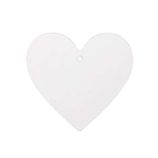 Llavero de plástico Portátil DIY Pre-perforado Reutilizable Transparente de arte transparente Artesanía Haciendo protección Pintura Pintura Llavero Corazón 5x4.5cm 3mm AweSitey HA012414-33