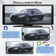 thumbnail image 4 of FreshFun Autoestereos para Coche de 7 Pulgadas, Estéreo para Auto con Pantalla Táctil HD 1024 * 600, Apple Carplay, Android Auto, Mirror Link, Bluetooth, 4 of 5