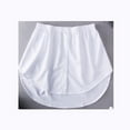 thumbnail image 2 of Solid Shirt Extenders Adjustable Layering Fake Tops Lower Sweep Hem With Elastic Waist, 2 of 2