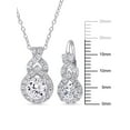 thumbnail image 4 of Everly Women's Sapphire Sterling Silver Jewelry Set, 4 of 6