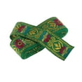 thumbnail image 1 of pitrice National Style Sewing Jacquard Trim National Ribbon Roll Trim Ribbon Roll DIY Crafts Decoration Grass Green, 1 of 9