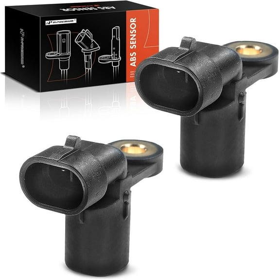 A-Premium ABS Wheel Speed Sensor Compatible with Jaguar Models - Vanden Plas/XJ8/XJR 1998-2003, XK8 1997-2002, XKR 2000-2002 - Front or Rear, Driver and Passenger Side, 2-PC Set