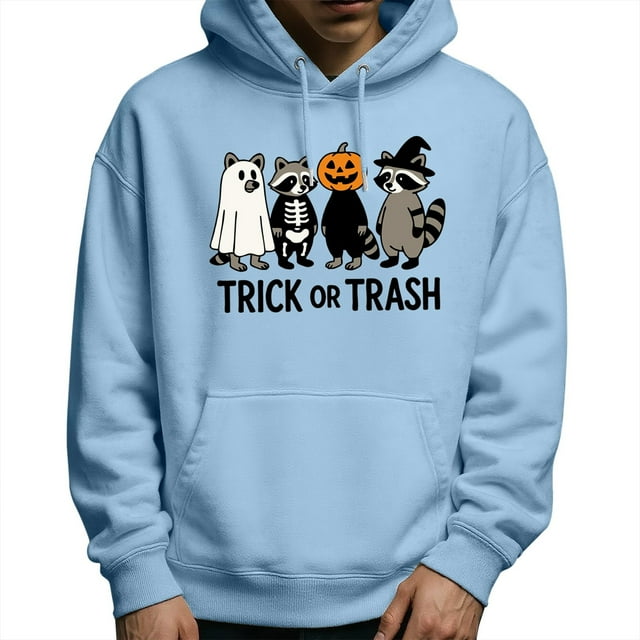 Chandail à Capuche Graphique d'Halloween Chandail Chaud Doublé en Polaire avec Imprimé Veste Décontractée Confortable pour l'Automne