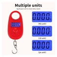 thumbnail image 4 of 25Kg 5g Mini Balance Numérique Électronique de Pêche Poids de Poche Balances de Bagages Crochet Suspendu LCD Pesée, Pesée Précise, 4 of 5