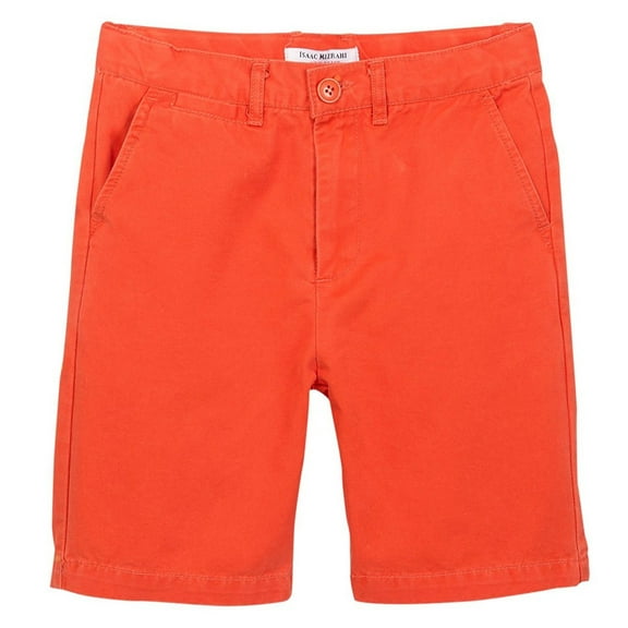 Isaac Mizrahi Boy's SO1057 Cotton Shorts - Orange - 3